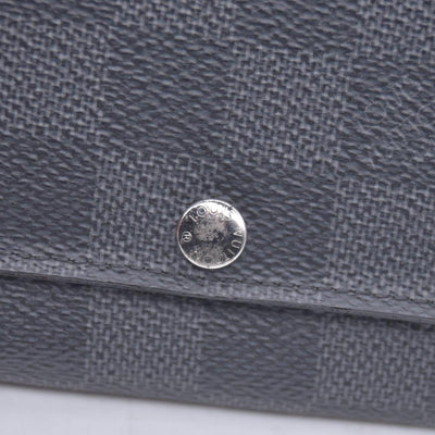 $395 2015 Louis Vuitton Graphite Multicles 6 Key Holder CT5105 CONSIGNMENT 10021172