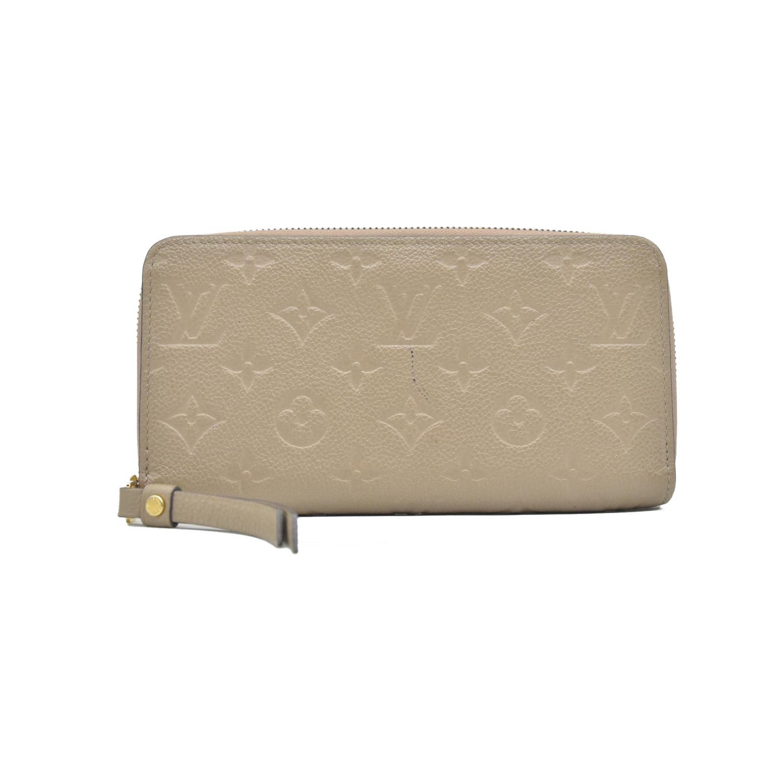 $1140 2020 Louis Vuitton Empreinte Zippy Wallet Tourterelle  SP1210