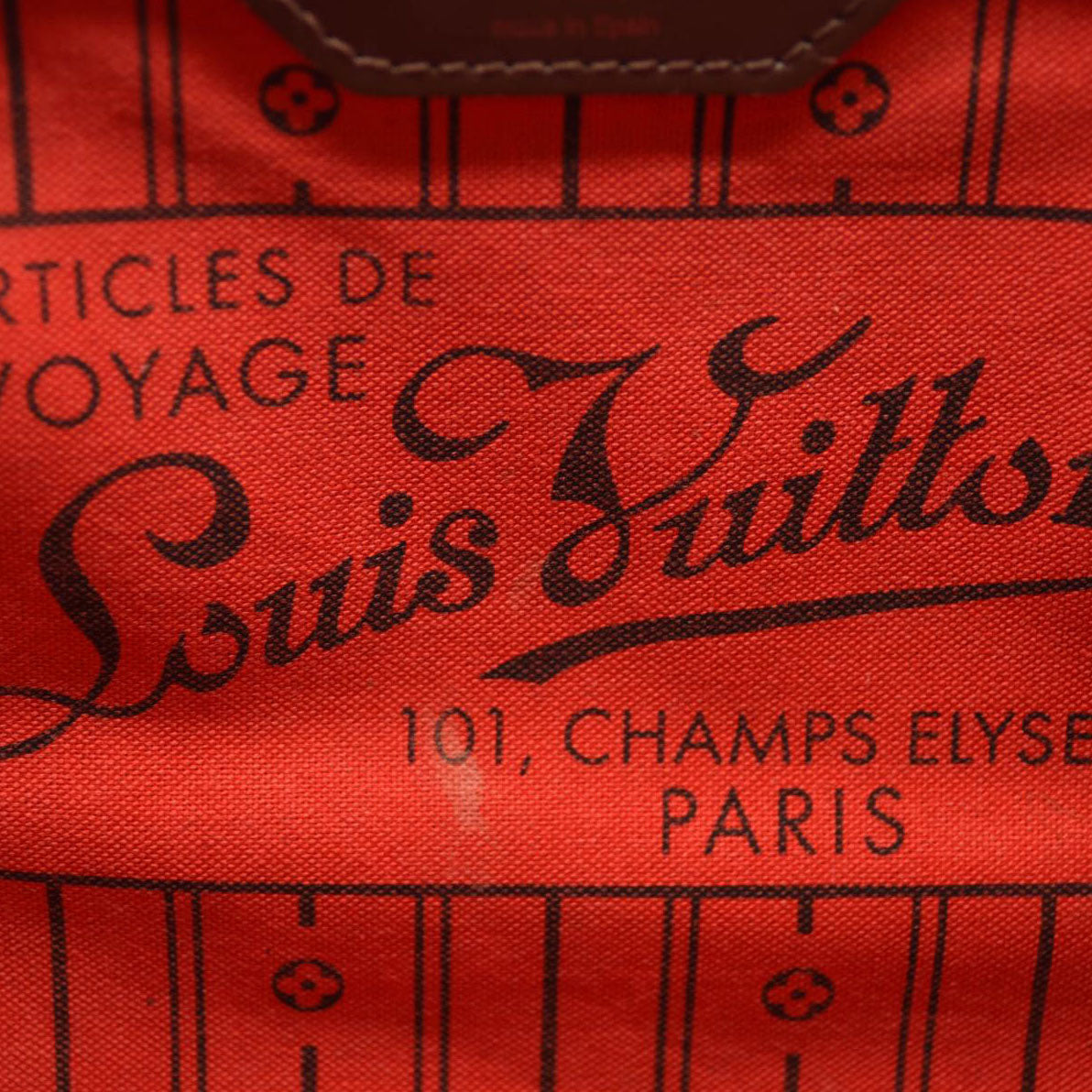 LOUIS VUITTON Damier Ebene Neverfull MM