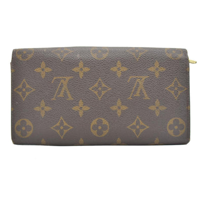 $775 2006 Louis Vuitton Monogram Sarah Wallet MI1026
