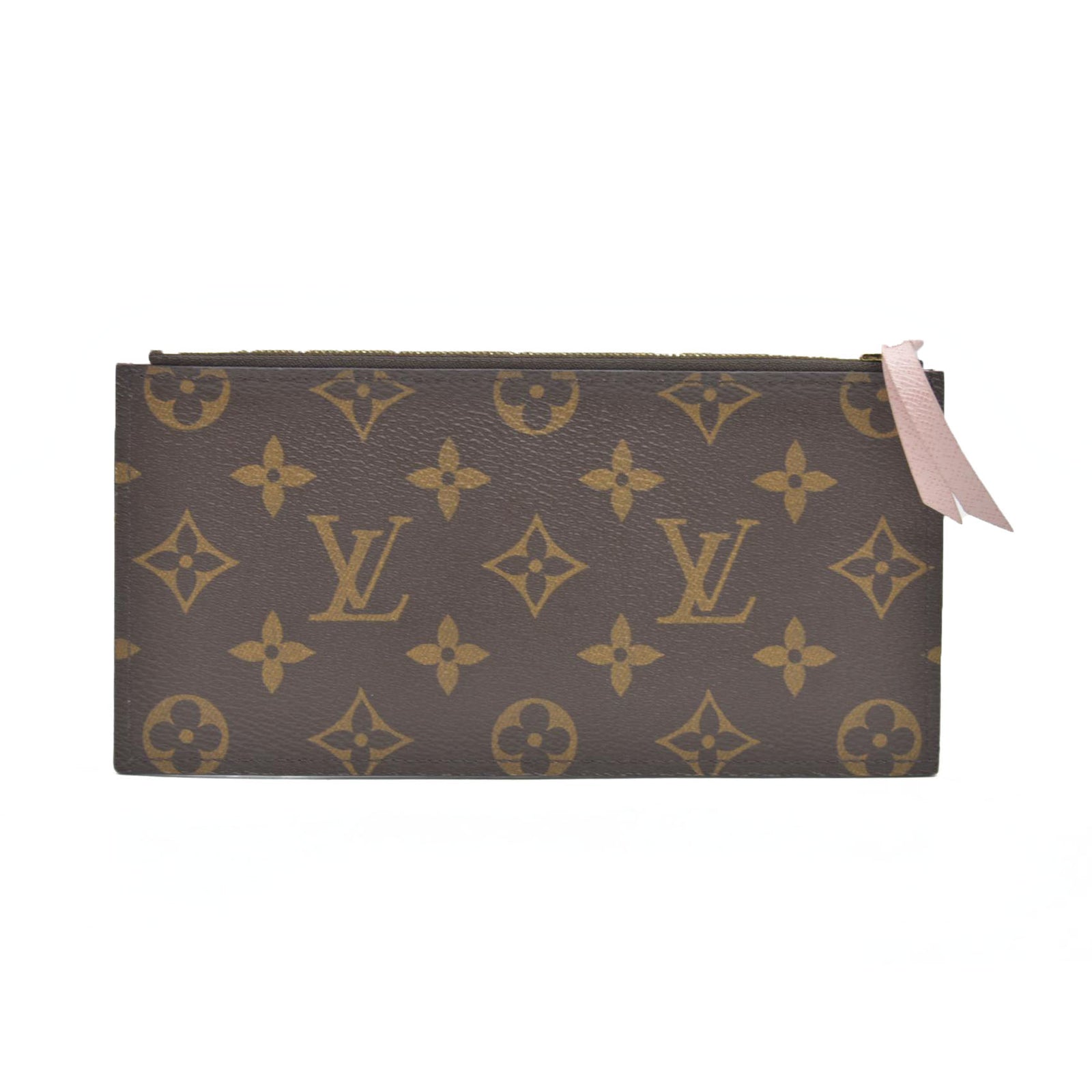 $2350 Louis Vuitton  Monogram Valentine Dog Pochette Felicie Zipper insert