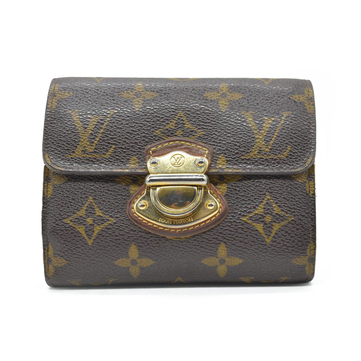 $705 2010 LOUIS VUITTON Monogram Trifold Koala Wallet TA2160