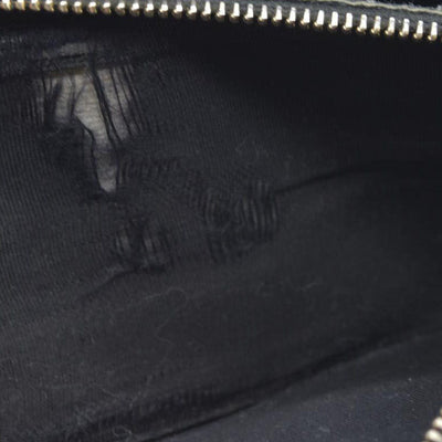 $950 CONSIGNMENT Saint Laurent CASSANDRE MATELASSÉ ZIP AROUND WALLET IN GRAIN DE POUDRE LEATHER