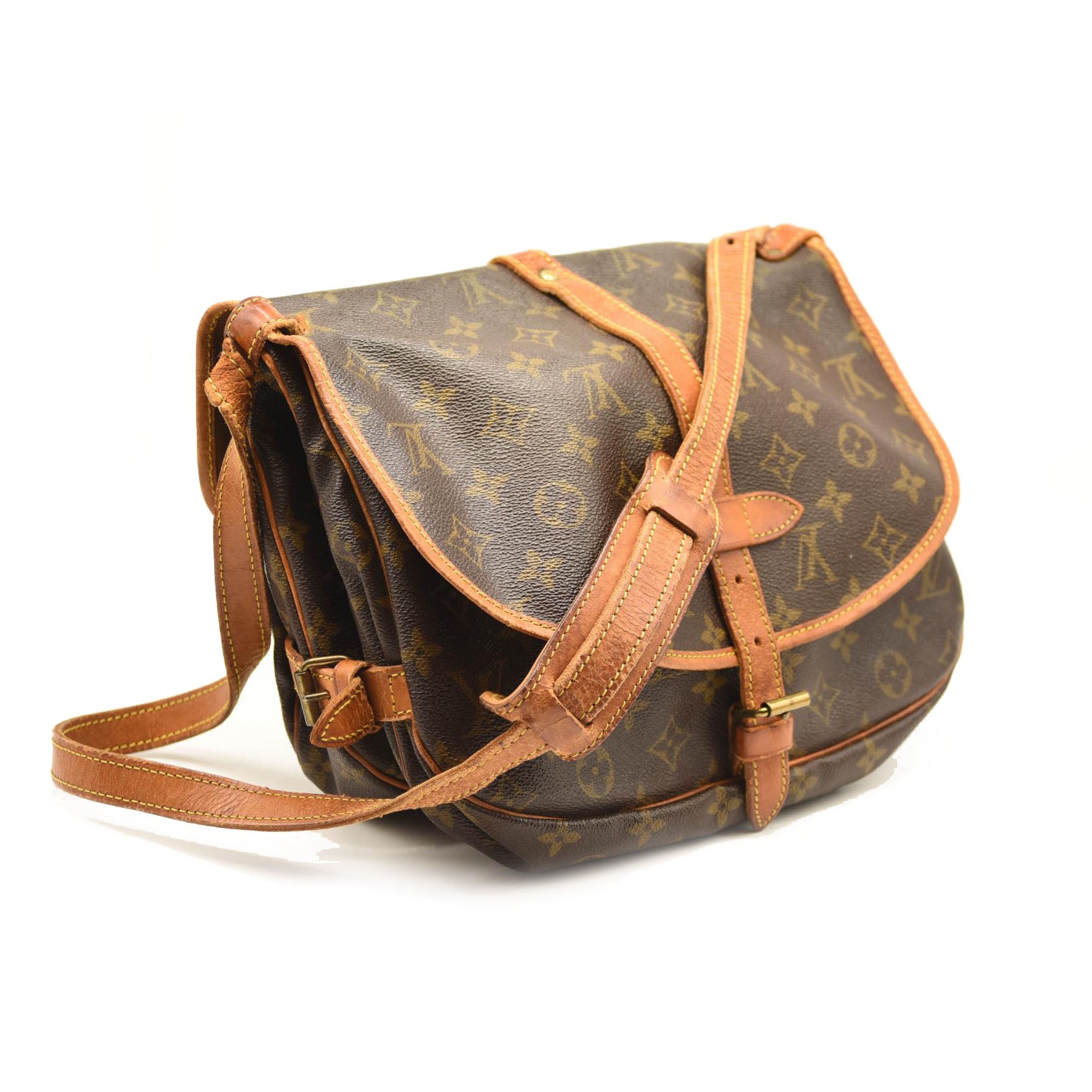 LOUIS VUITTON Monogram Saumur 30