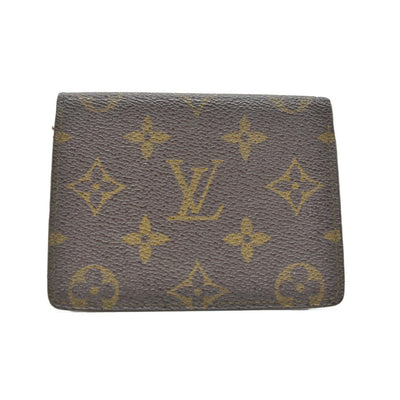 $360 1992 WELL WORN LOUIS VUITTON Monogram Card Holder Pass Case CT0942