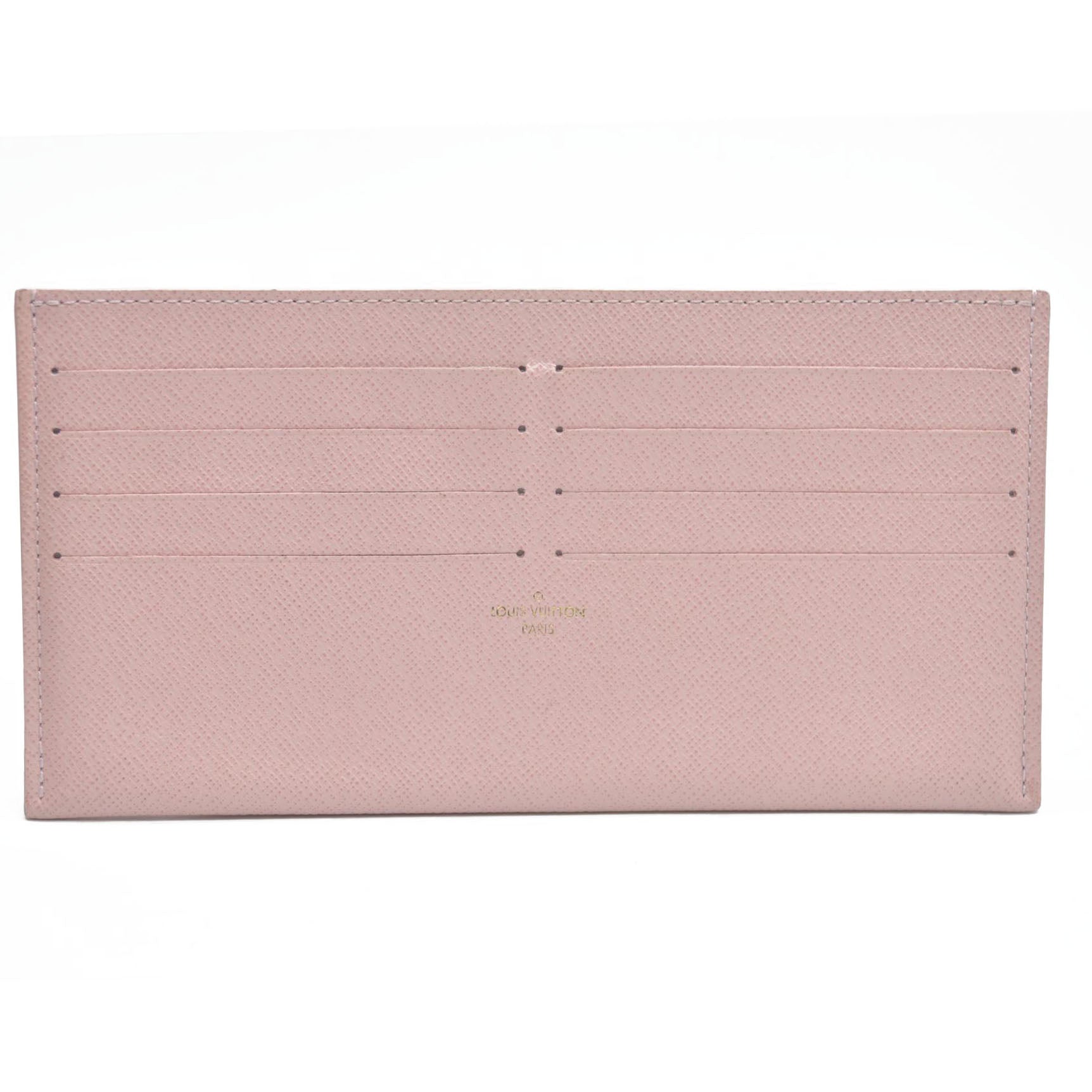 AUCTION $2350 Louis Vuitton  Monogram Valentine Dog Pochette Felicie Card holder insert