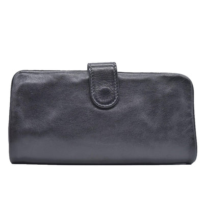 Chanel  Sevruga Leather French Purse CONSIGNMENT