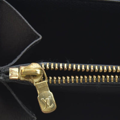 $915 CONSIGNMENT Louis Vuitton  Reverse Monogram Giant Zippy Wallet LU4220