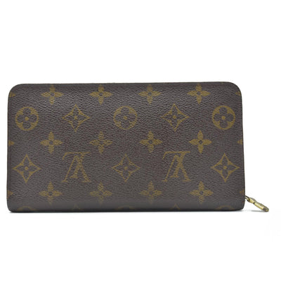 $915 Louis Vuitton Monogram Bifold Zippy Long Wallet CA1918 1998