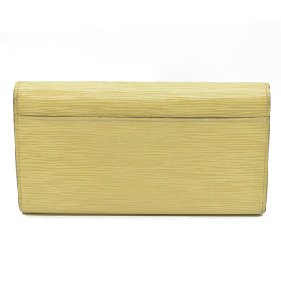 $840 CONSIGNMENT Louis Vuitton Jaune Pale Epi Leather Sarah CA1194