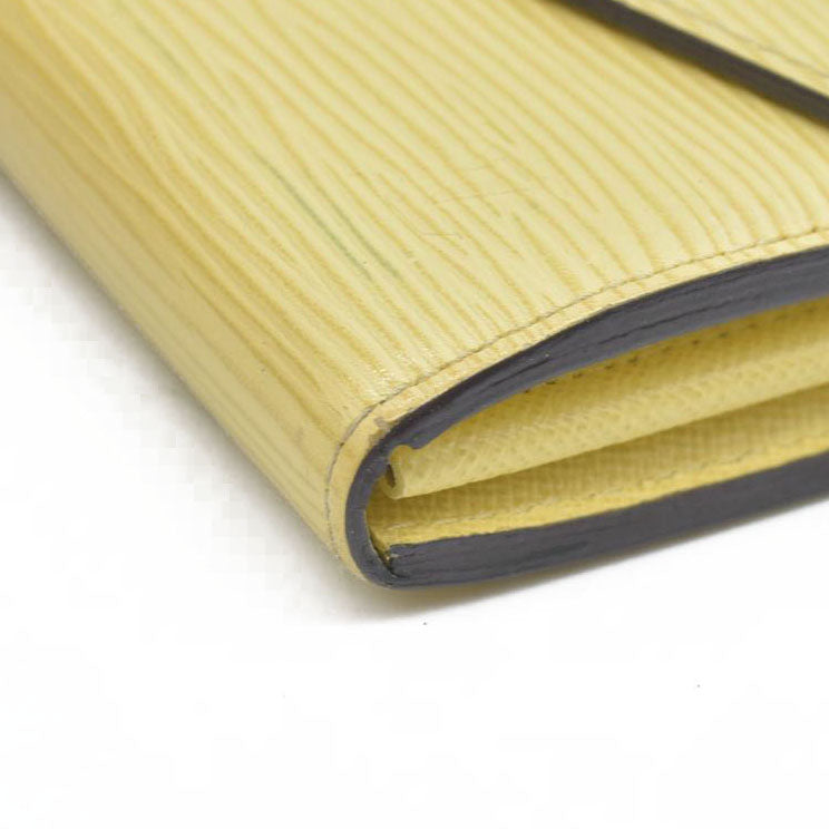 $840 CONSIGNMENT Louis Vuitton Jaune Pale Epi Leather Sarah CA1194