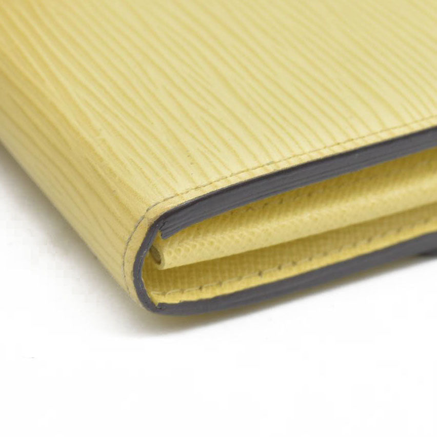 $840 CONSIGNMENT Louis Vuitton Jaune Pale Epi Leather Sarah CA1194