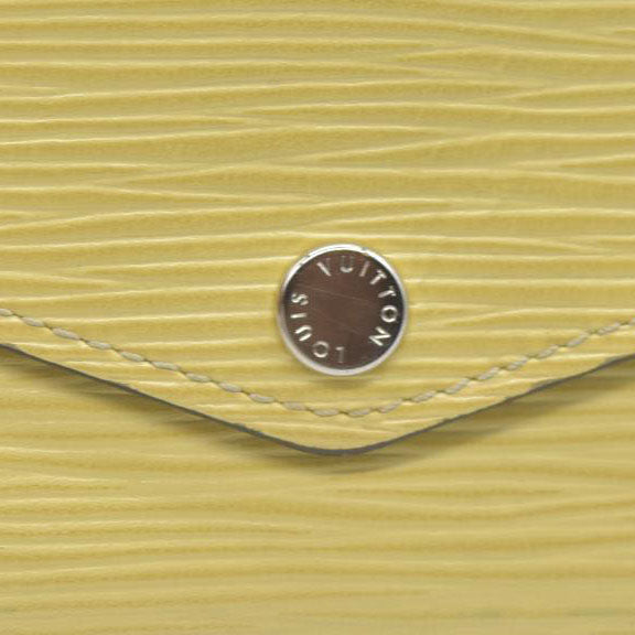 $840 CONSIGNMENT Louis Vuitton Jaune Pale Epi Leather Sarah CA1194