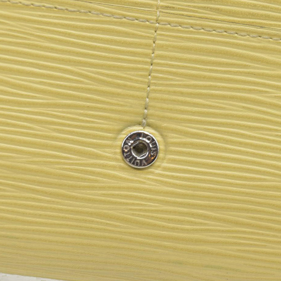 $840 CONSIGNMENT Louis Vuitton Jaune Pale Epi Leather Sarah CA1194