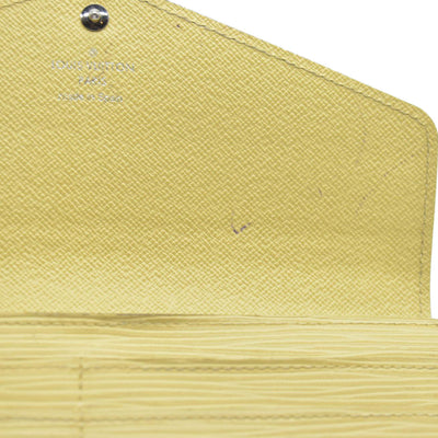 $840 CONSIGNMENT Louis Vuitton Jaune Pale Epi Leather Sarah CA1194