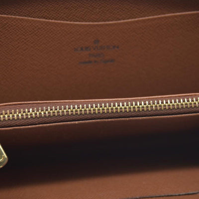 $915 Louis Vuitton Monogram Bifold Zippy Long Wallet CA1918 1998