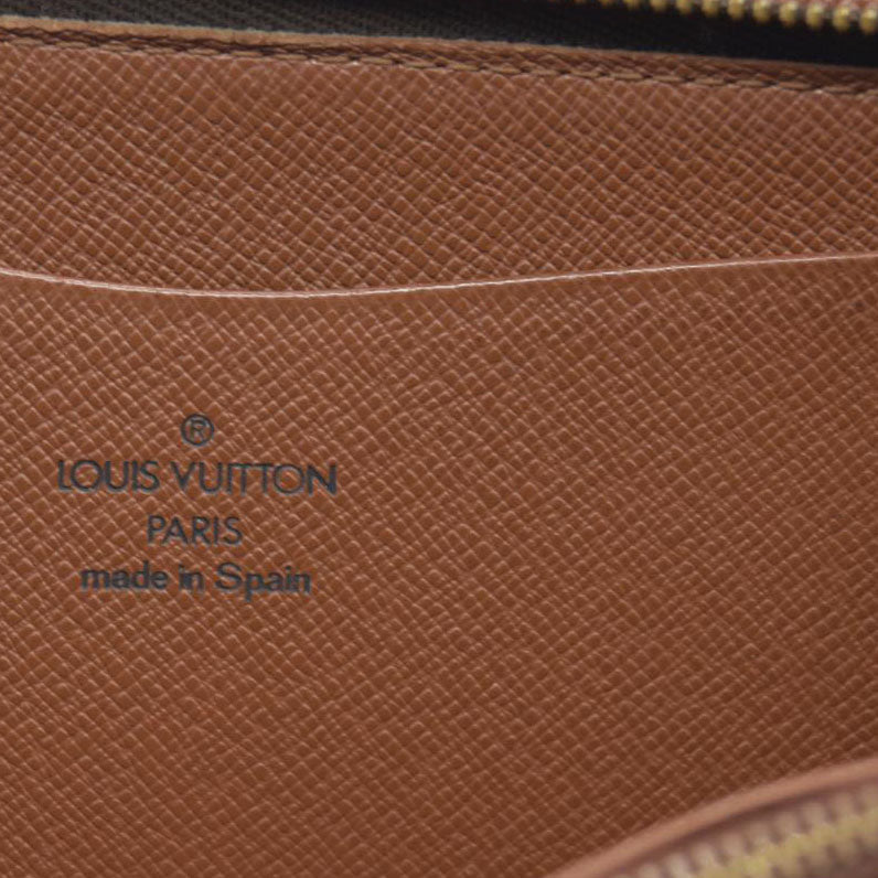 $915 Louis Vuitton Monogram Bifold Zippy Long Wallet CA1918 1998
