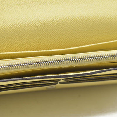 $840 CONSIGNMENT Louis Vuitton Jaune Pale Epi Leather Sarah CA1194