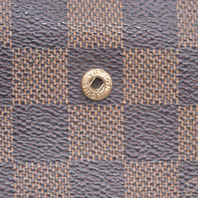 $750 Louis Vuitton Damier Ebene Kisslock French Wallet CONSIGNMENT