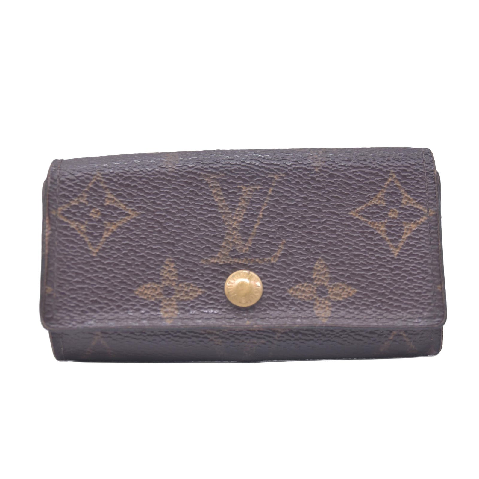 $345 1991 Louis Vuitton Monogram Multicles 4 Key Holder RA1911 CONSIGNMENT 10021279