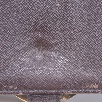 $750 Louis Vuitton Damier Ebene Kisslock French Wallet CONSIGNMENT