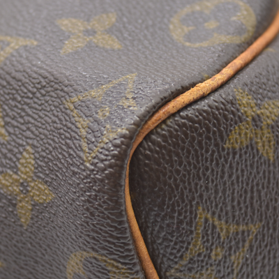 1988 $1490 Louis Vuitton LV Hand Bag Speedy 25 Brown Monogram VI884