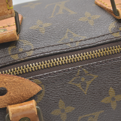 1988 $1490 Louis Vuitton LV Hand Bag Speedy 25 Brown Monogram VI884
