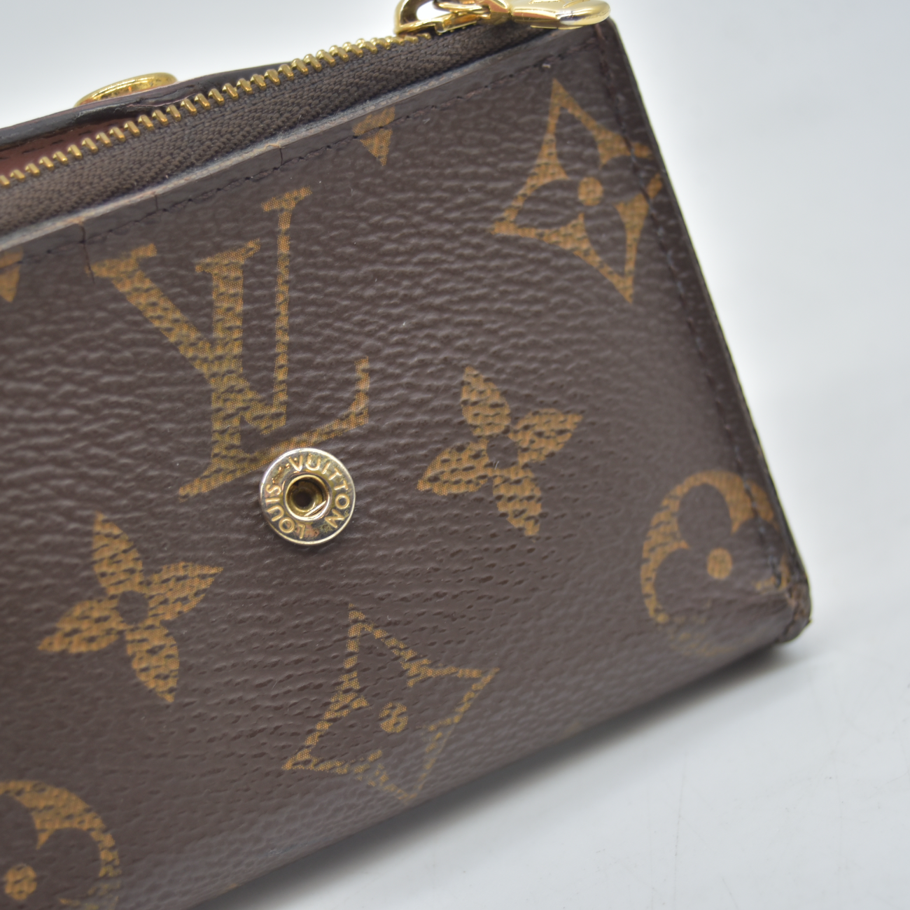 $625 2020 Louis Vuitton Monogram Zoe Wallet Pink Rose Ballerine MI0240