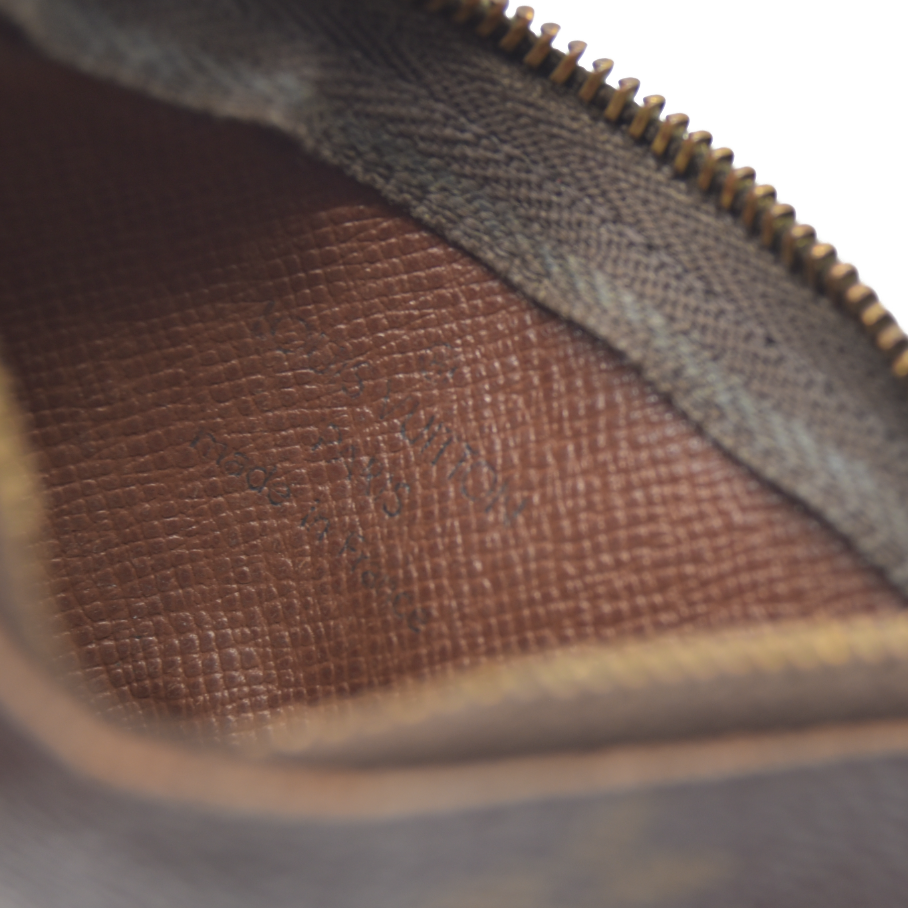 Louis Vuitton Monogram Pochette Cles Wallet Coin Purse Brown SP0063