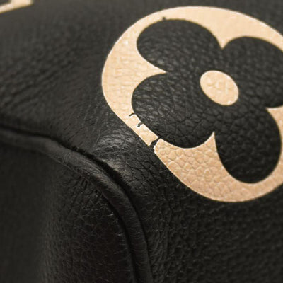 LOUIS VUITTON  Empreinte Monogram Giant Speedy Bandouliere 25 Black Beige RFID