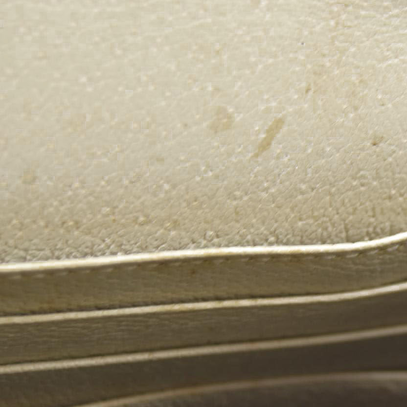 Gucci  GG Supreme Monogram Web Queen Margaret Chain Wallet White