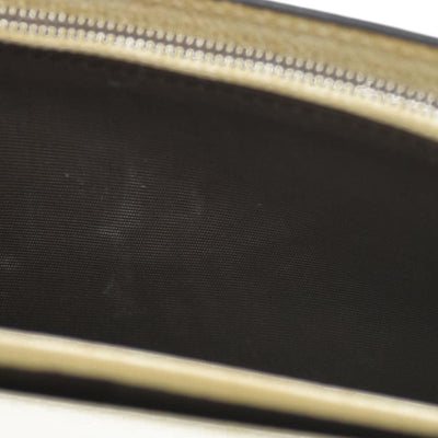 Gucci  GG Supreme Monogram Web Queen Margaret Chain Wallet White