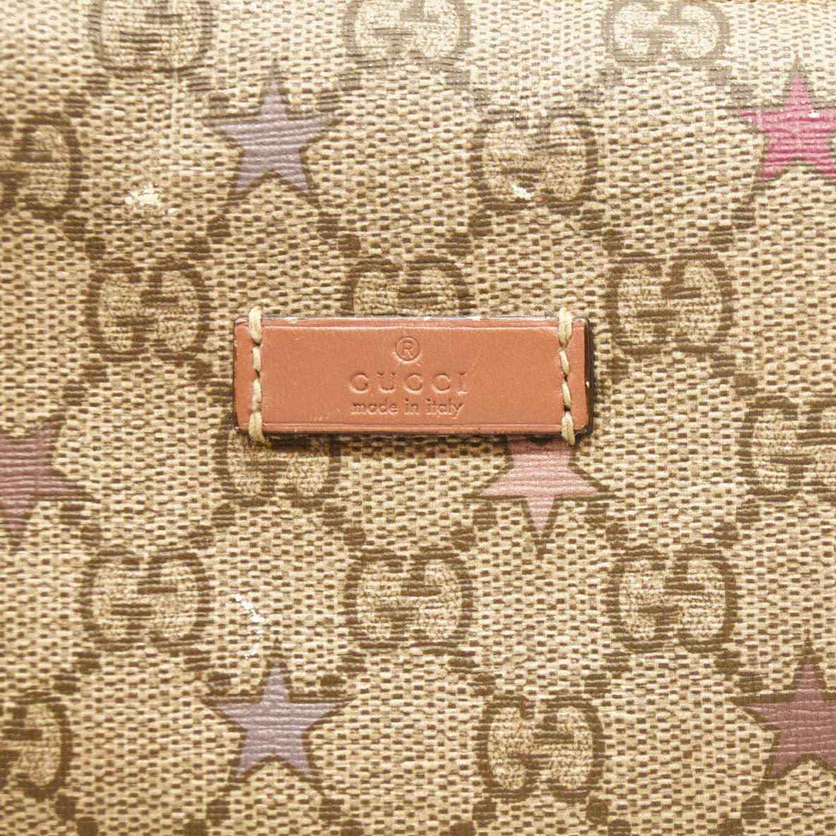 Gucci  GG Supreme Stars Cosmetic Pouch