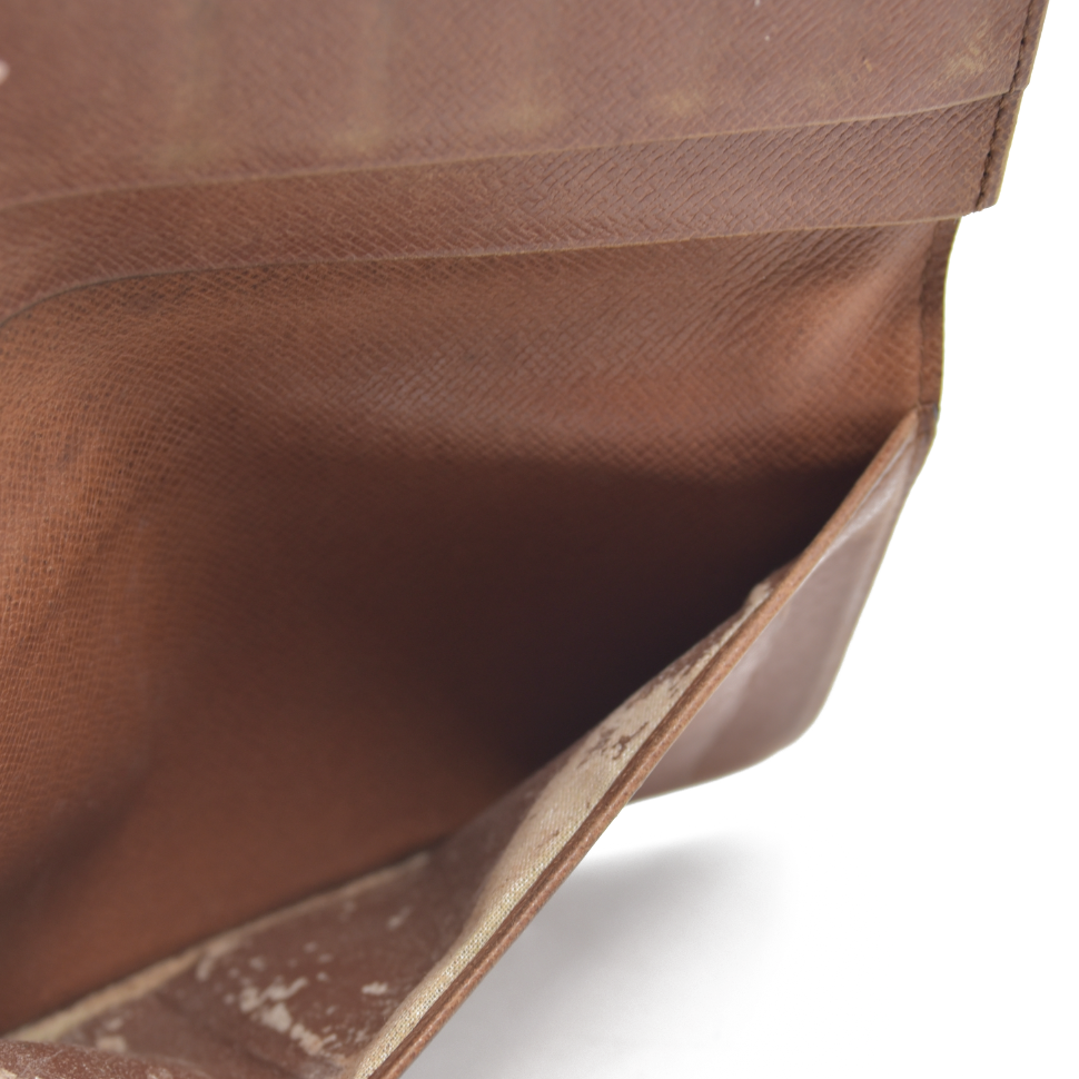 Louis Vuitton Monogram Porte Cartes Credit Yen Bifold Long Wallet CT1915