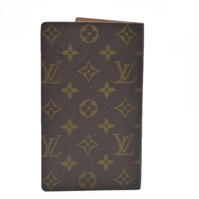 CONSIGNMENT Louis Vuitton Vintage Monogram Pattern Checkbook Holder