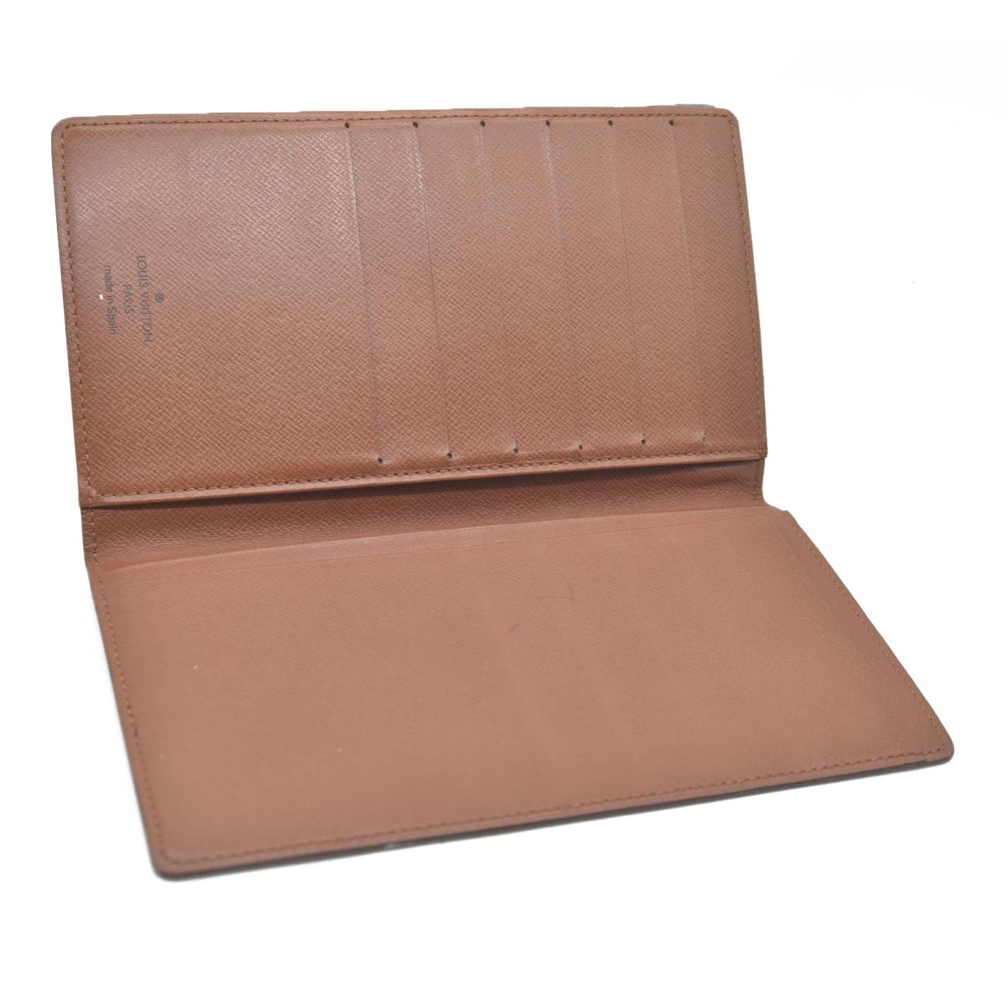 CONSIGNMENT Louis Vuitton Vintage Monogram Pattern Checkbook Holder