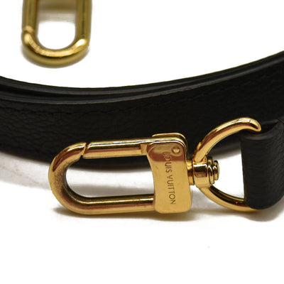 LOUIS VUITTON  Empreinte Monogram Giant Speedy Bandouliere 25 Black Beige RFID