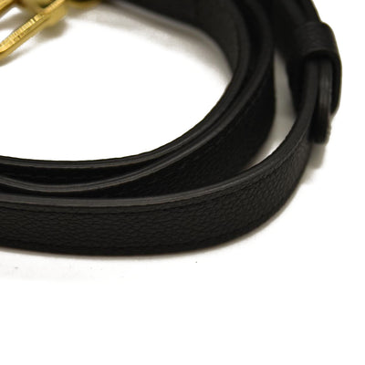 LOUIS VUITTON  Empreinte Monogram Giant Speedy Bandouliere 25 Black Beige RFID