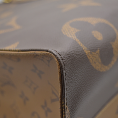 $3555 2020 Louis Vuitton Reverse Monogram Giant Onthego GM FL0230