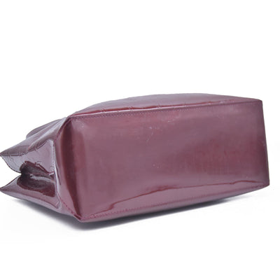 $1270 2010 Louis Vuitton Monogram Vernis Wilshire PM Amarante SN2180 CONSIGNMENT