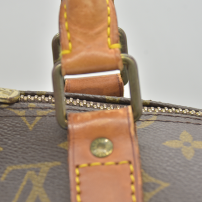 $2630 Louis Vuitton Keepall Bandouliere 50 Brown Monogram VI1920 1990