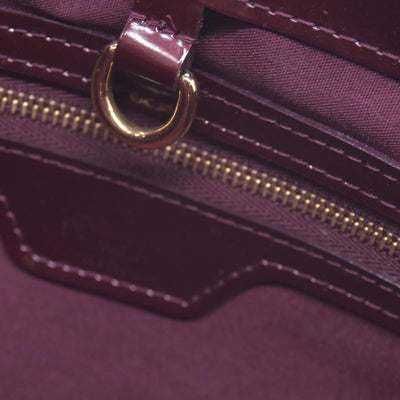 $1270 2010 Louis Vuitton Monogram Vernis Wilshire PM Amarante SN2180 CONSIGNMENT