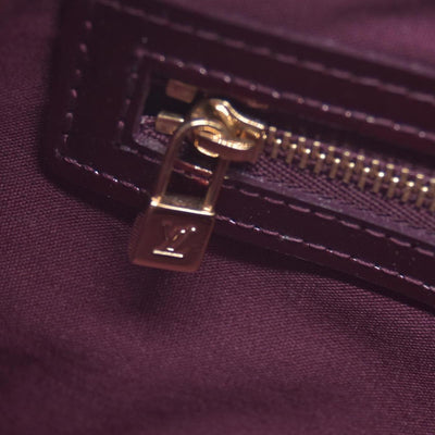 $1270 2010 Louis Vuitton Monogram Vernis Wilshire PM Amarante SN2180 CONSIGNMENT