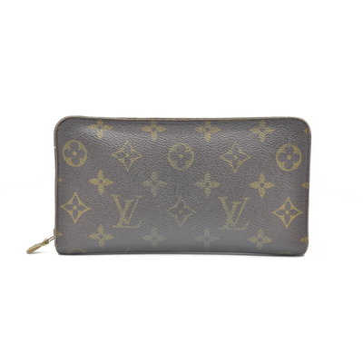 LOUIS VUITTON Monogram Porte Monnaie Zip Around Long Wallet