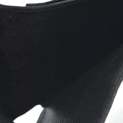 $545 CONSIGNMENT LOUIS VUITTON Damier Graphite Portefeuille Multiple Bifold Wallet Black SP0136