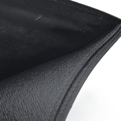 $545 CONSIGNMENT LOUIS VUITTON Damier Graphite Portefeuille Multiple Bifold Wallet Black SP0136