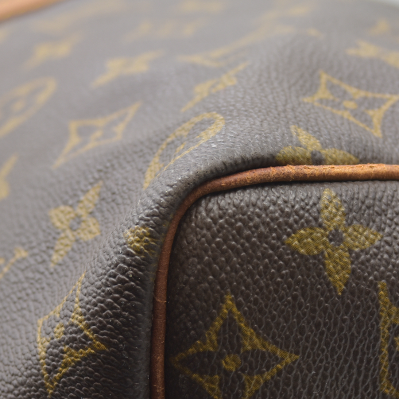 $2630 Louis Vuitton Keepall Bandouliere 50 Brown Monogram VI1920 1990