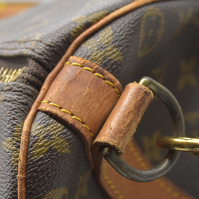 $2630 Louis Vuitton Keepall Bandouliere 50 Brown Monogram VI1920 1990
