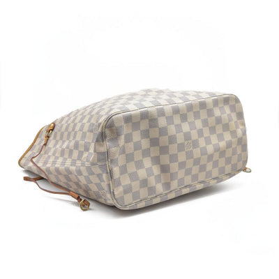 $2170 Louis Vuitton  Damier Azur Neverfull MM AR3164