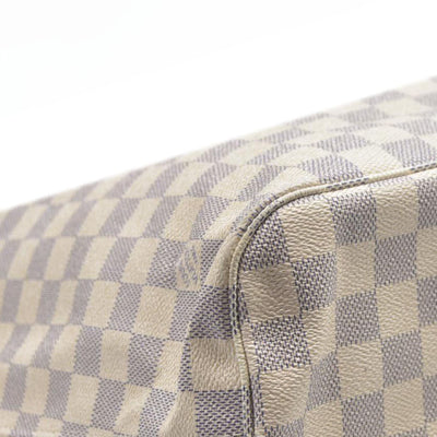 $2170 Louis Vuitton  Damier Azur Neverfull MM AR3164